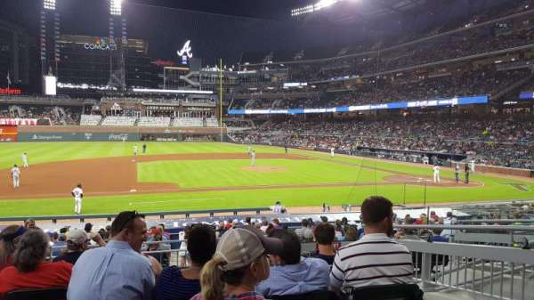 Truist Park, section: 133, row: 6, seat: 6