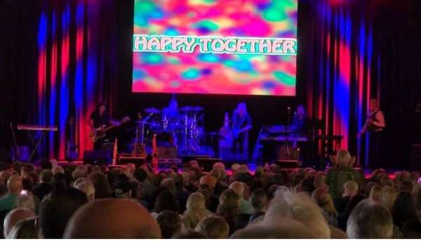 Anderson Music Hall, section: Orange 5, row: L, seat: 1-4