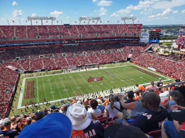 Raymond James Stadium, section: 332, row: CC, seat: 19