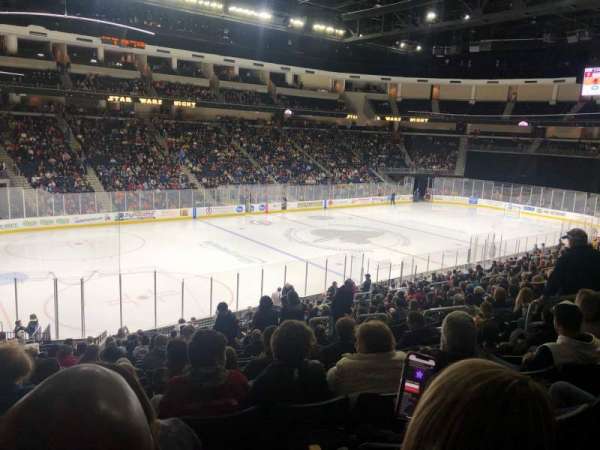 Gas South Arena, section: 102, row: X, seat: 9