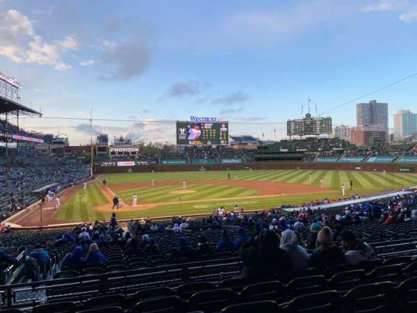 Wrigley Field, section: 217, row: 6, seat: 6
