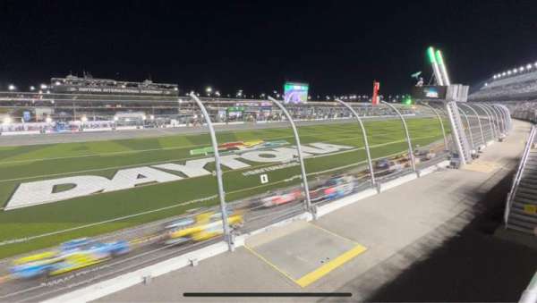 Daytona International Speedway, section: 144, row: 3, seat: 8