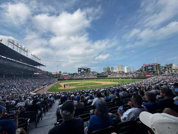 Wrigley Field, section: 121, row: 15, seat: 1