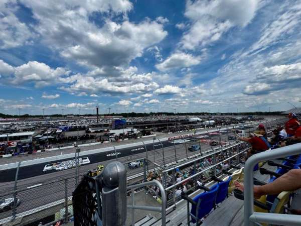 Darlington Raceway, section: Tyler Tower Q, row: 3, seat: 1