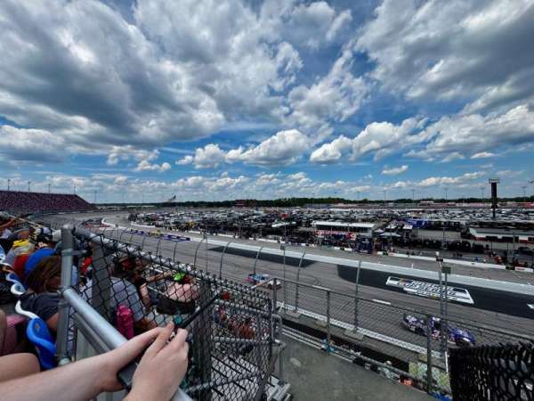 Darlington Raceway, section: Tyler Tower Q, row: 3, seat: 1