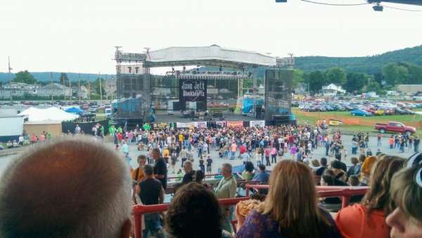 Clearfield County Fair Grandstand, section: D, row: 8, seat: 24