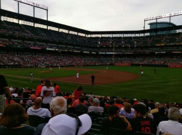 Oriole Park at Camden Yards, section: 14, row: 14, seat: 11