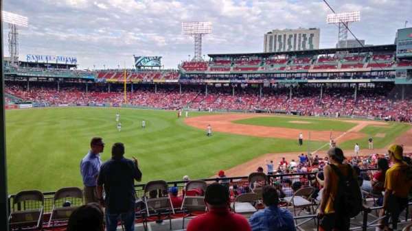 Fenway Park, section: GrandStand 32, row: 6, seat: 18