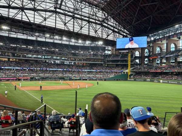 Globe Life Field, section: 26, row: 14, seat: 1