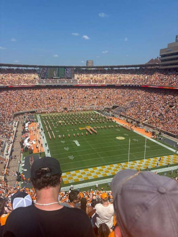 Neyland Stadium, section: NN, row: 10, seat: 16