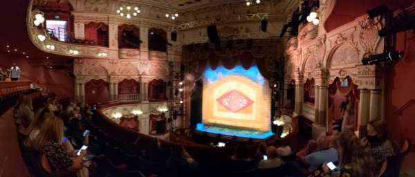 Lyceum Theatre, Sheffield, section: Circle, row: E, seat: 3