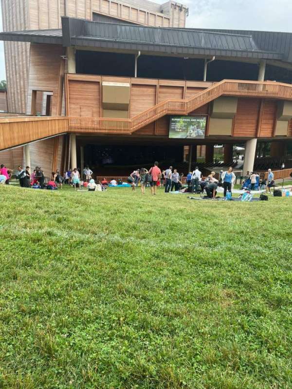 Filene Center, section: Lawn, row: Unreserved, seat: Any