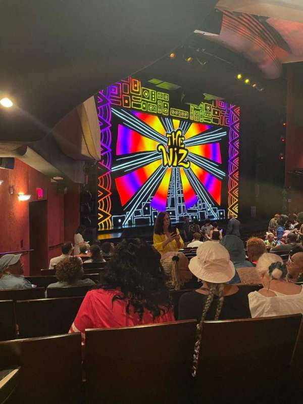 Marquis Theatre, section: Orchestra L, row: R, seat: 25