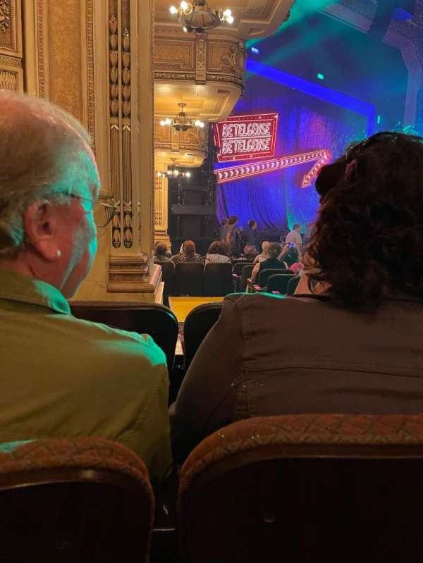 Hippodrome Theatre, section: Left Orchestra, row: Q, seat: 31