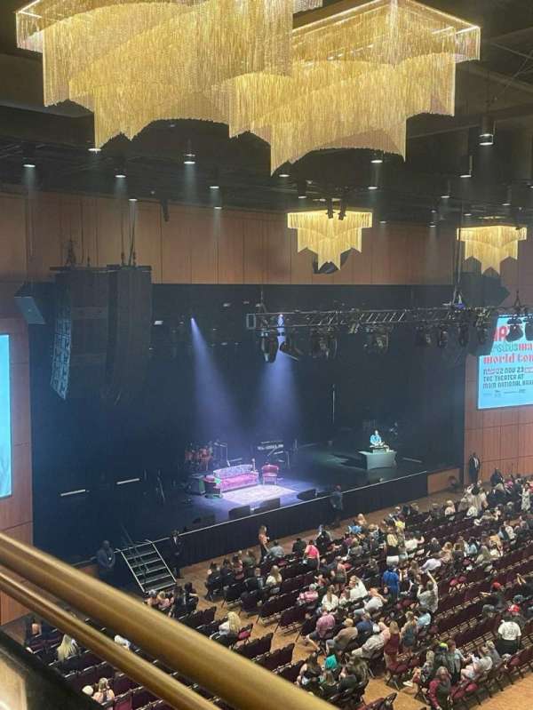 The Theater at MGM National Harbor, section: 305, row: A, seat: 16, 17