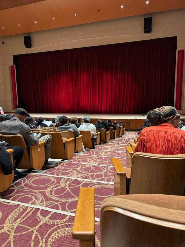 Gilliam Concert Hall at the Murphy Fine Arts Center, section: RORCH2, row: Q, seat: 2