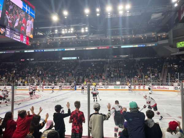 Scotiabank Centre, section: 6, row: E, seat: 8