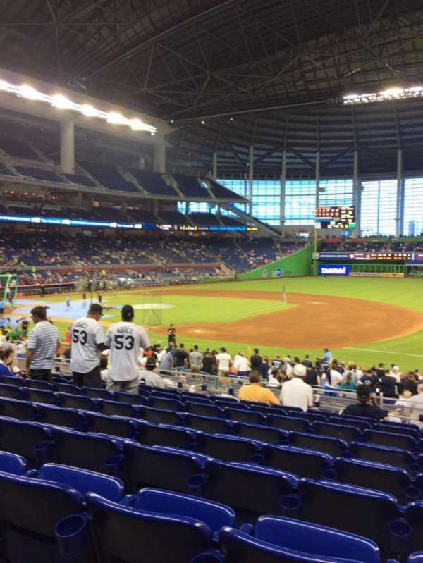 LoanDepot Park, section: 7, row: 9, seat: 7