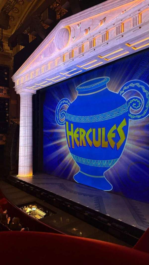 Theatre Royal Drury Lane, section: Royal Circle, row: A, seat: 4