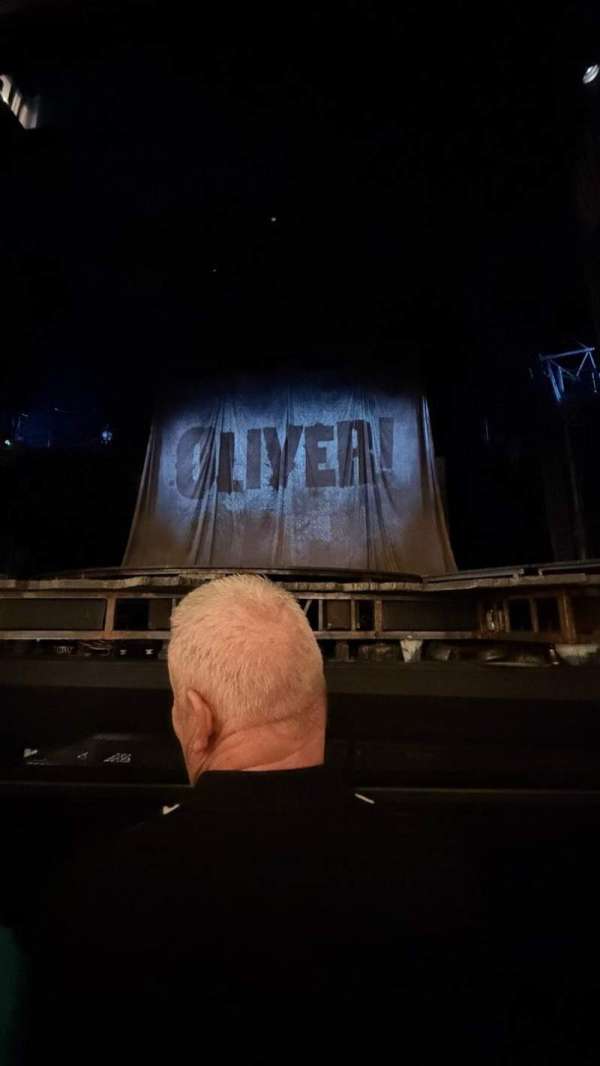 Gielgud Theatre, section: Stalls, row: B, seat: 10