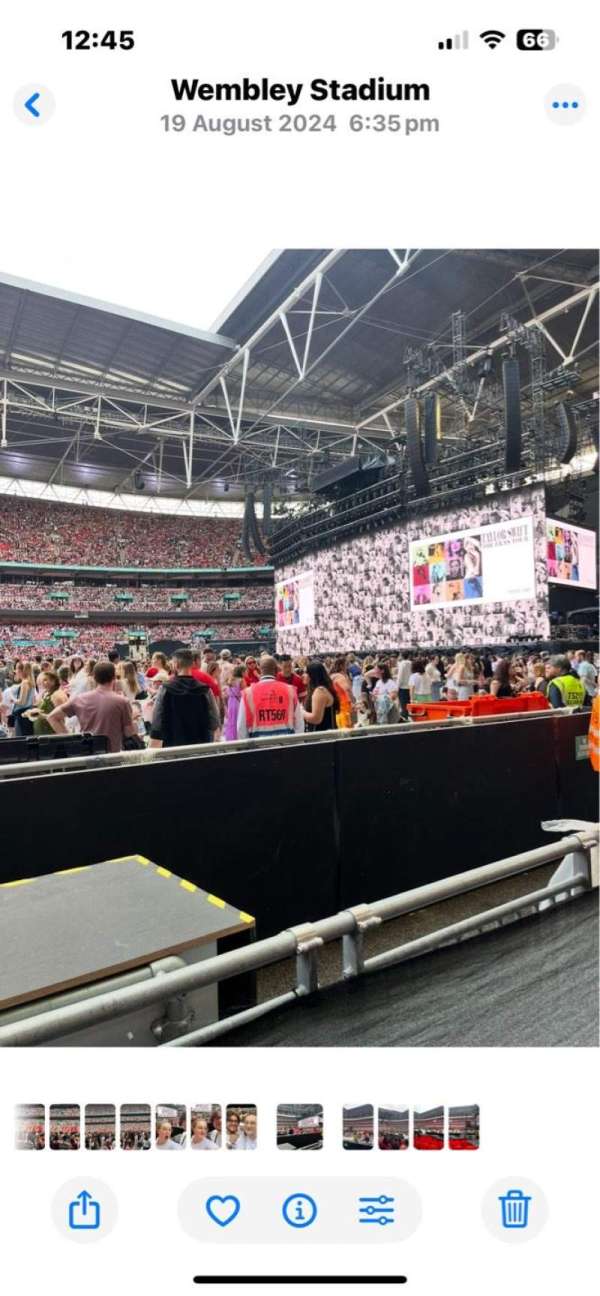 Wembley Stadium, section: 143, row: 2, seat: 261