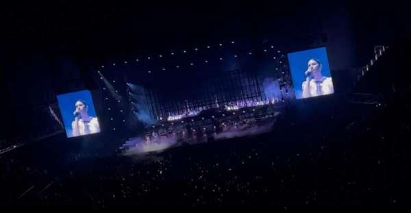 The O2, London, section: 414, row: H, seat: 773