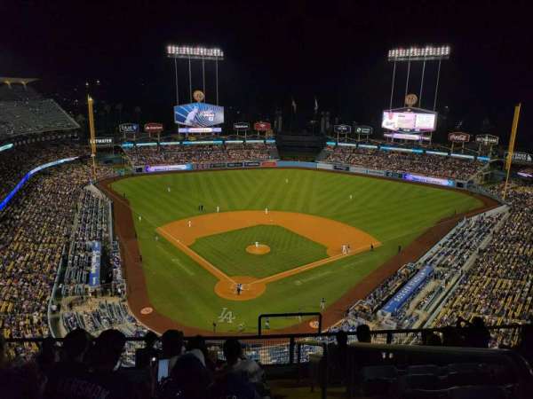 Dodger Stadium, section: 2TD, row: H, seat: 19
