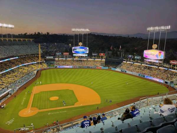 Dodger Stadium, section: 12TD, row: L, seat: 1