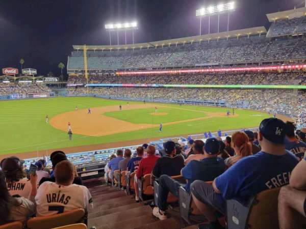 Dodger Stadium, section: 143LG, row: K, seat: 1