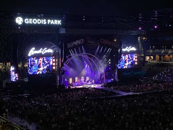 Geodis Park, section: 114, row: H, seat: 3