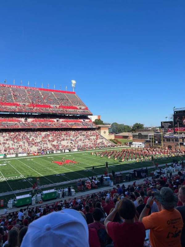 SECU Stadium, section: 23, row: TT, seat: 1