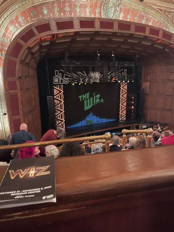 Benedum Center, section: First Tier L, row: A, seat: 51