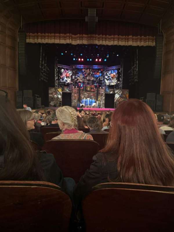 Benedum Center, section: Orchestra C, row: O, seat: 108