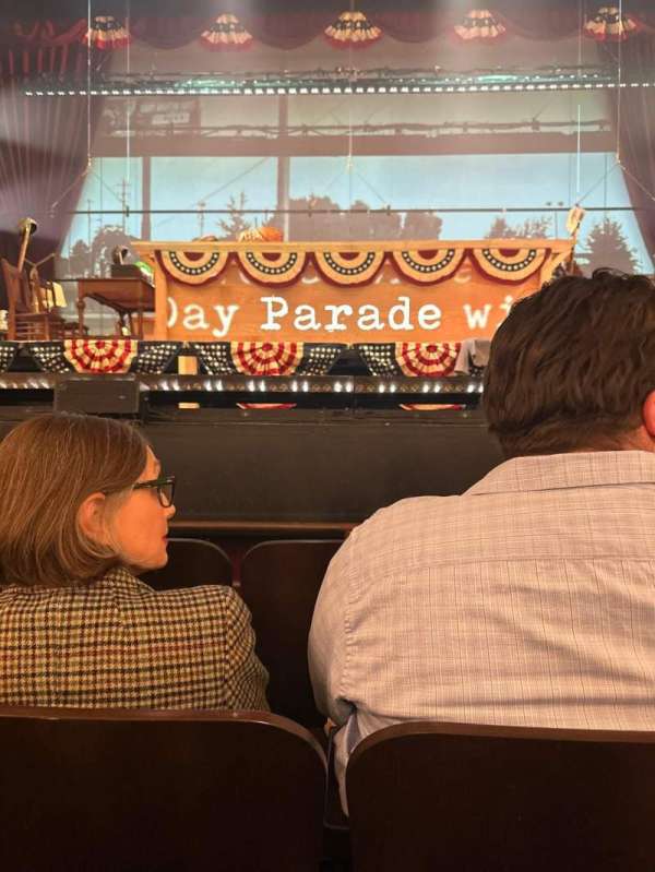 Connor Palace, section: Orchestra C, row: C, seat: 108