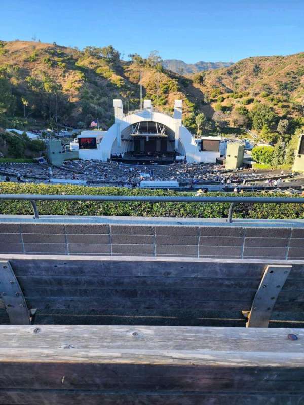 Hollywood Bowl, section: R1, row: 3, seat: 17