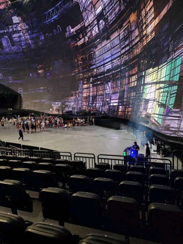 The Sphere, Vegas, section: 110, row: 18, seat: 19