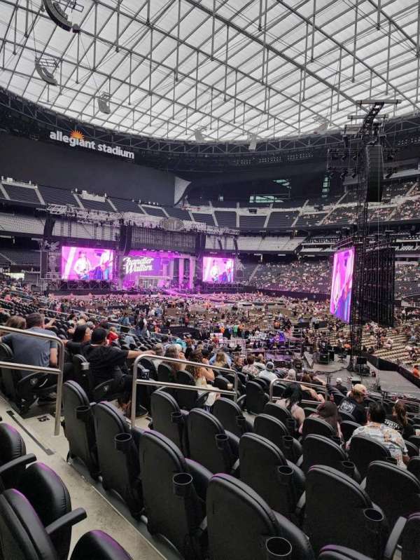 Allegiant Stadium, section: C109, row: 17, seat: 9