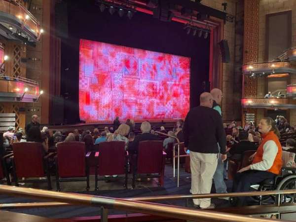 Walt Disney Theatre - Dr. Phillips Center, section: Upper Orchestra L, row: Q, seat: 9