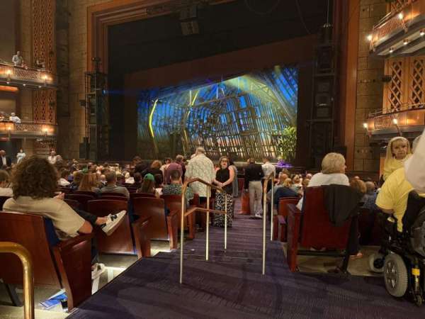 Walt Disney Theatre - Dr. Phillips Center, section: Upper Orchestra R, row: N, seat: 2