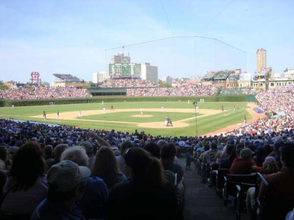 Wrigley Field, section: 216, row: 1, seat: 8