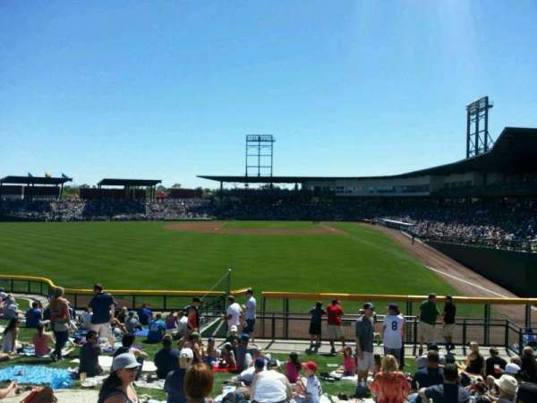 Sloan Park, section: LF Lawn