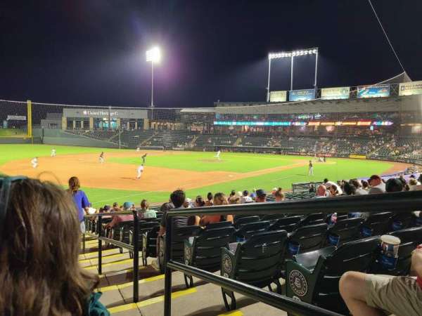 Dell Diamond, section: 118, row: 18, seat: 19