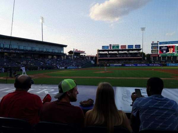 Dell Diamond, section: 122, row: 5, seat: 12