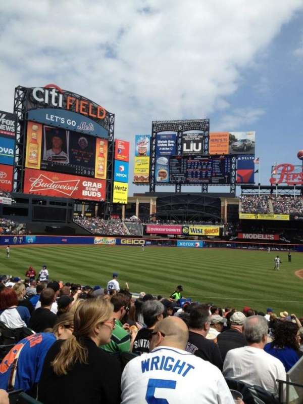 Citi Field, section: 123, row: 14, seat: 9