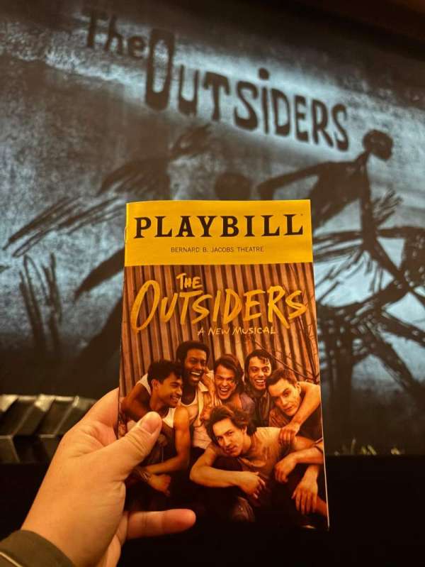 Bernard B. Jacobs Theatre, section: Orchestra C, row: B, seat: 114
