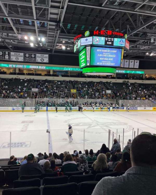 H-E-B Center At Cedar Park, section: 107, row: M, seat: 5