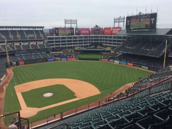 Globe Life Park in Arlington, section: 330, row: 17, seat: 1