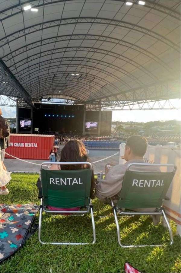 MidFlorida Credit Union Amphitheatre, section: Lawn, seat: 104-107