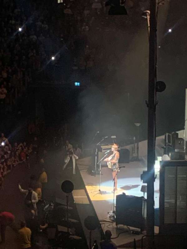 The O2, London, section: 113, row: U, seat: 396
