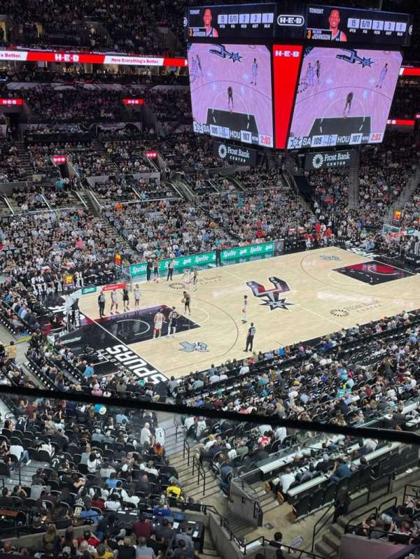 Frost Bank Center, section: 228, row: 1, seat: 3